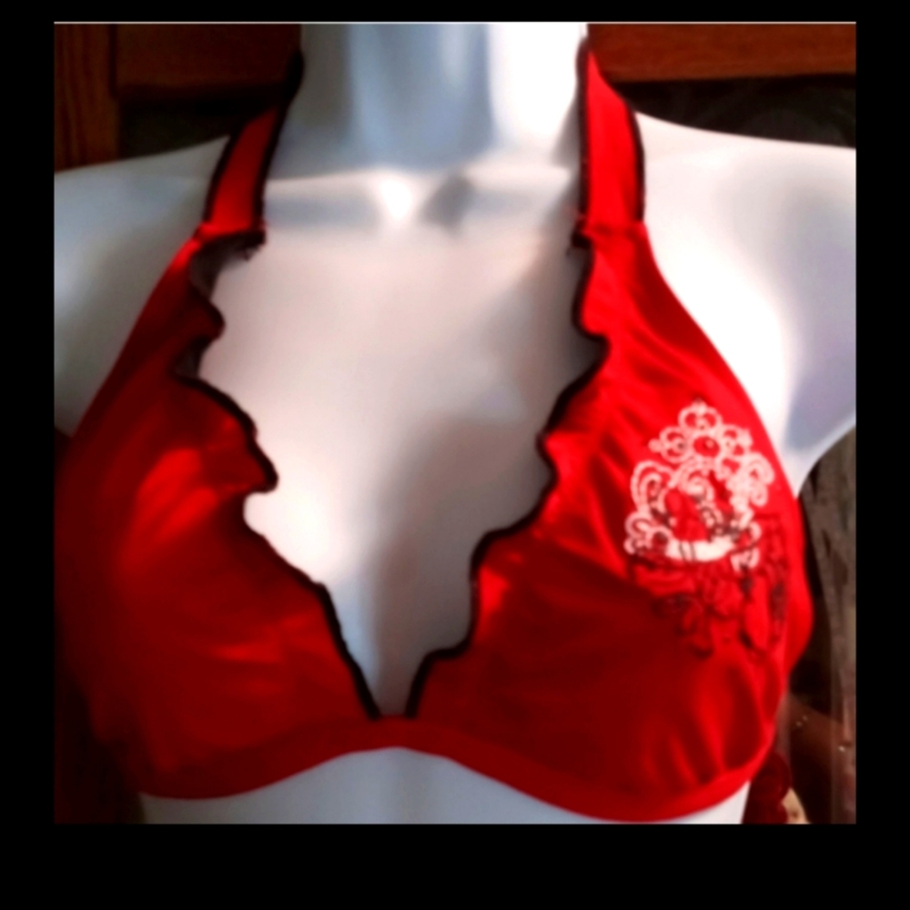 Bundle of 4, Vintage 80's, Bikini Bra Tops in Assorted Styles & Colors❤️💛🤍🦋💥